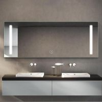 DUSEL Зеркало с подогревом, LED подсветкой Smart DE-M1041 75x120 см